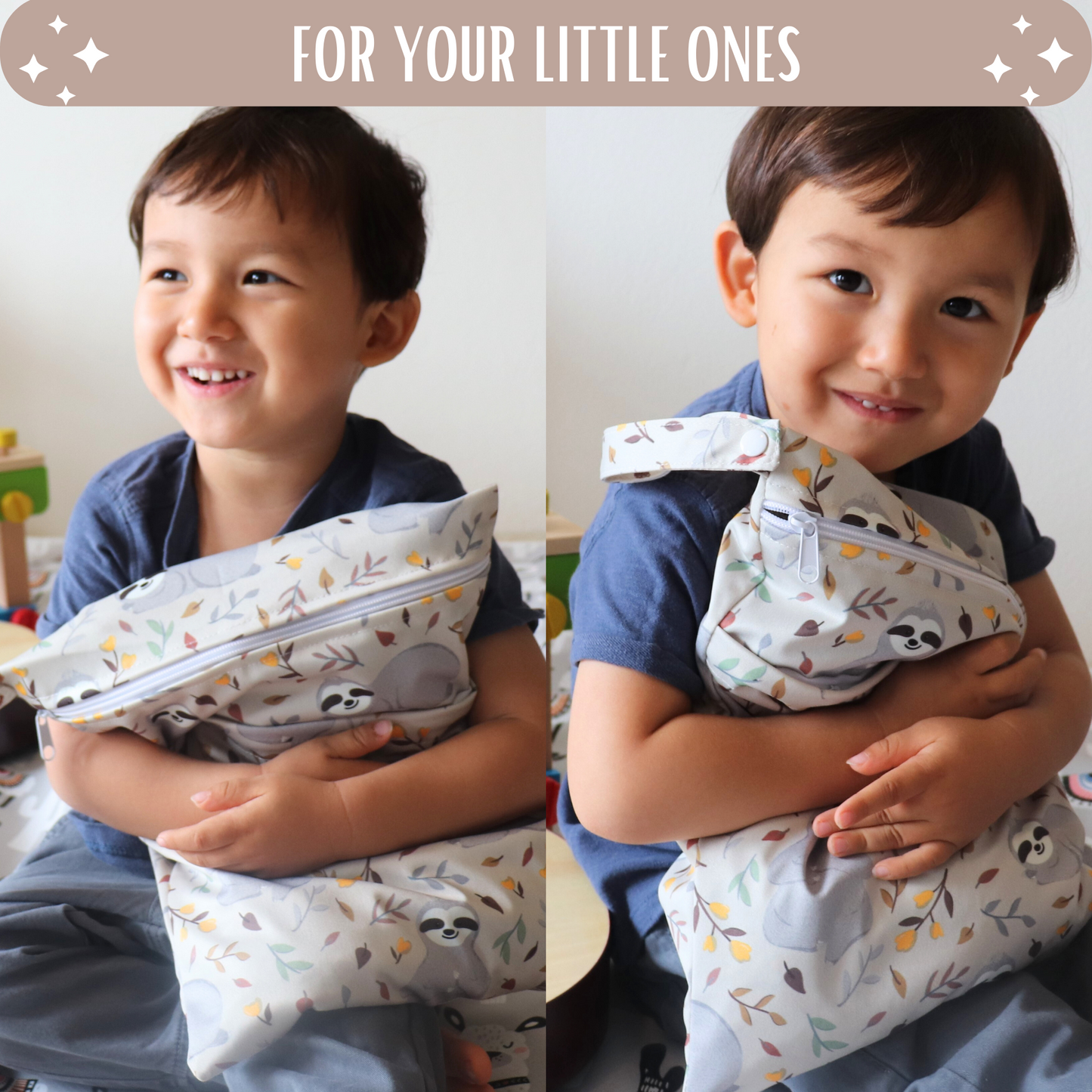 Waterproof Reusable Wet Dry Bags LARGE 30 x 40cm