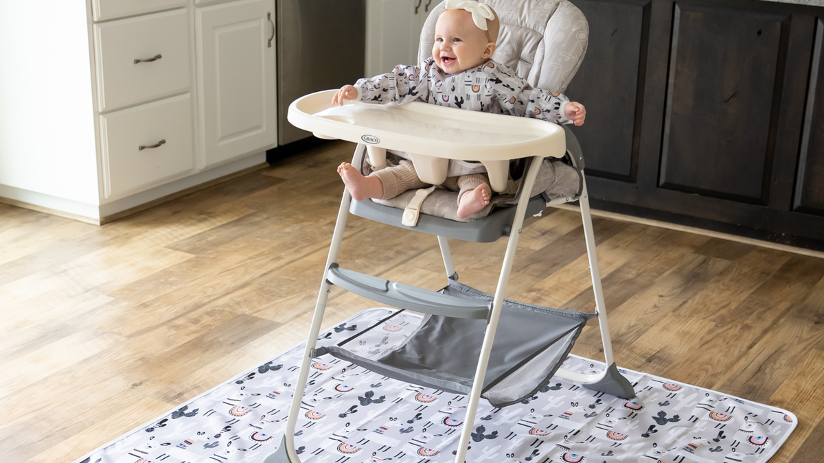 splat mats & matching smock bib