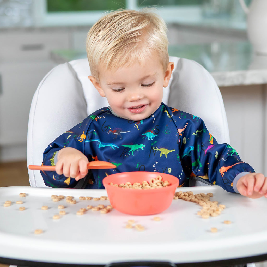 Babyboet Long Sleeve Waterproof Baby Bib – 3 Pack