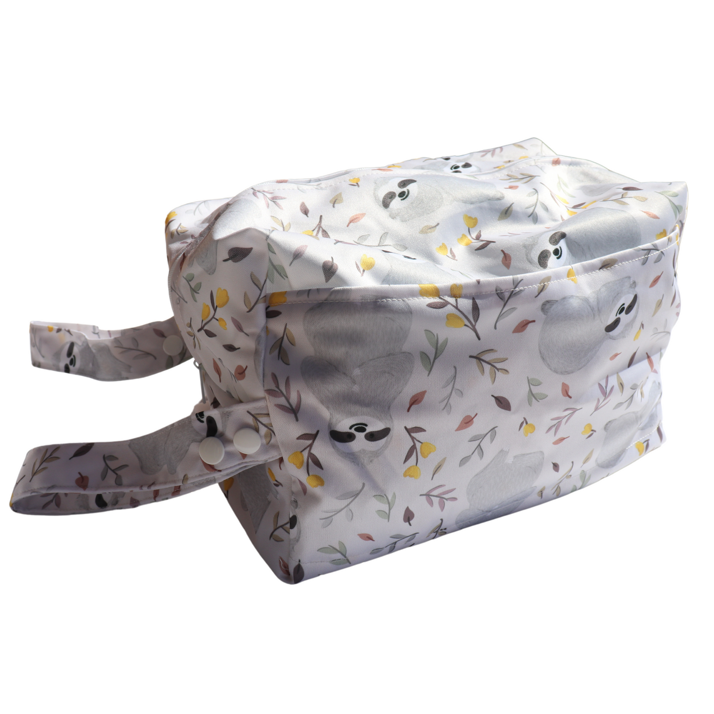 Wet Dry Bags Waterproof Reusable with Double Zippered Pockets (X Large, Sloth, 1)